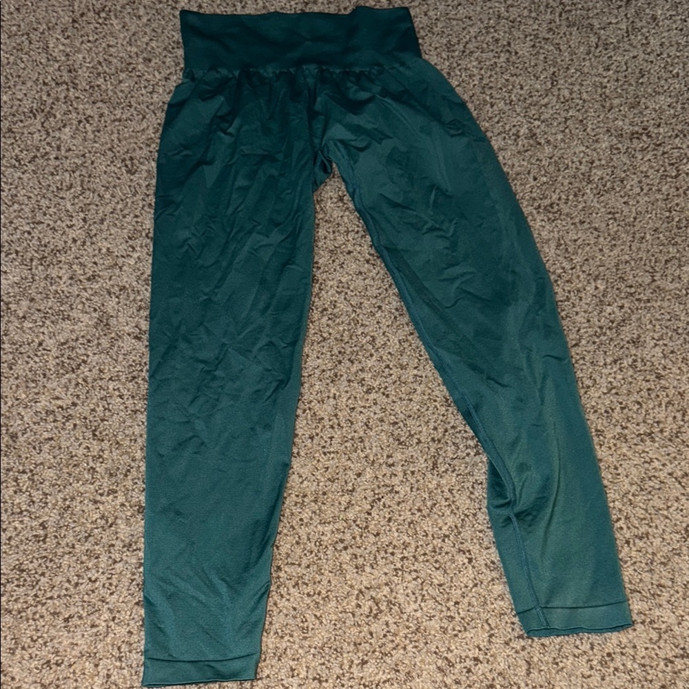NVGTN Teal High-Waisted Leggings